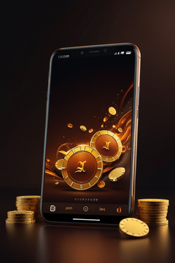 Telefon cu aplicația Nnv Casino